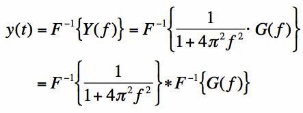 convolution in fourier transforms