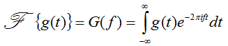 definition of Fourier Transform