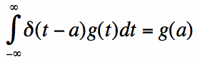 the general sifting property of the fourier transform