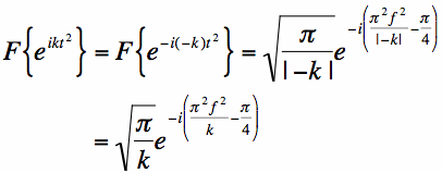 cos(c*t^2)