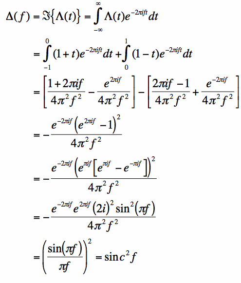 fourier transform pairs