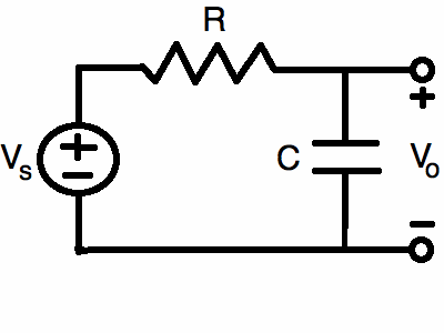 An R-C circuit