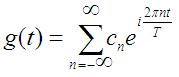 How Can I Comprehend The Complex Coefficient Of Complex Fourier Series