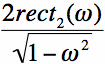 angular frequency fourier transform J0(t)