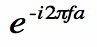 fourier transform of delta