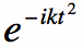 quadratically varying sinusoid