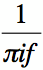 fourier transform of the signum function