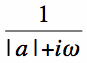 fourier transform of the left sided decaying exponential