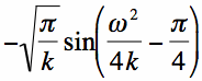 fourier transform of quadratically varying sinusoid