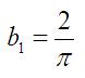 evaluation of term of Fourier Series