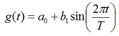 two term expansion of the Fourier series